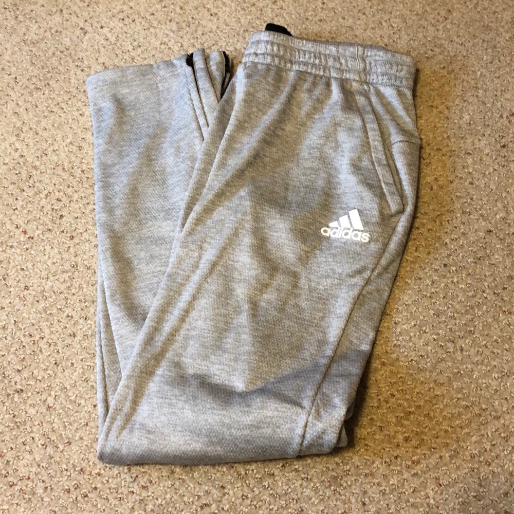 Adidas gray sweatpants